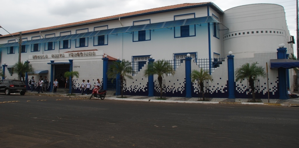 Alunos da Escola Santa Teresinha
